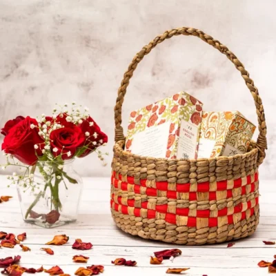 Buy Natural Cane Storage Basket in bulk for Corporate Gifting | Corporate Gyft