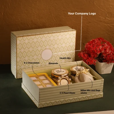 Buy Diwali Wellness Gift Box in bulk for Corporate Gifting | Corporate Gyft