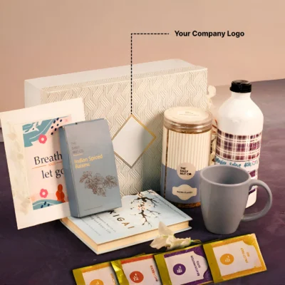 Buy Mindfulness and Wellness Gift Box in bulk for Corporate Gifting | Corporate Gyft