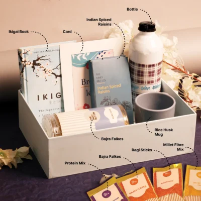 Buy Mindfulness and Wellness Gift Box in bulk for Corporate Gifting | Corporate Gyft
