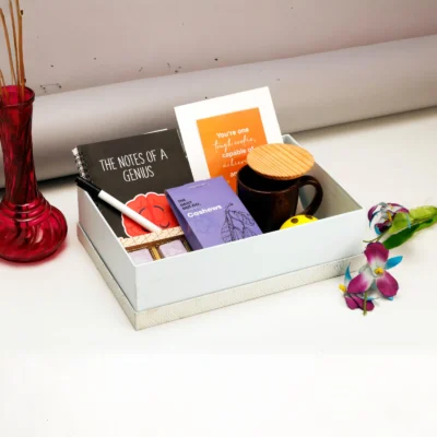 Buy Work and Wellness Welcome Hamper in bulk for Corporate Gifting | Corporate Gyft