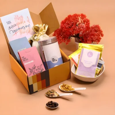 Buy Essential Wellness Snack Hamper in bulk for Corporate Gifting | Corporate Gyft