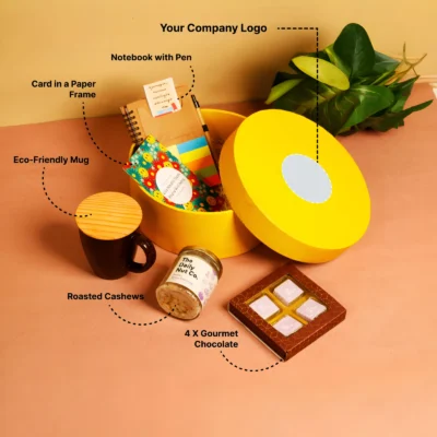 Buy Sustainable Office Companion Box in bulk for Corporate Gifting | Corporate Gyft