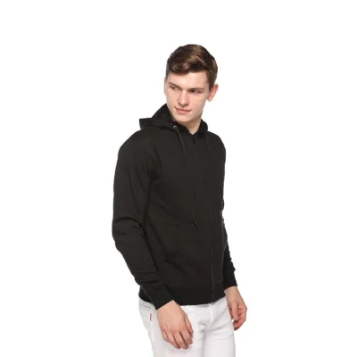 Buy Zero Degree Black Hoodie Sweatshirt in bulk for Corporate Gifting | Corporate Gyft