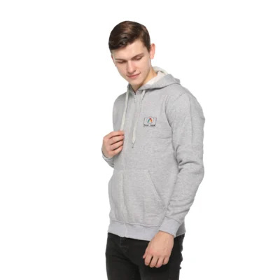 Buy Zero Degree Grey Hoodie Sweatshirt in bulk for Corporate Gifting | Corporate Gyft