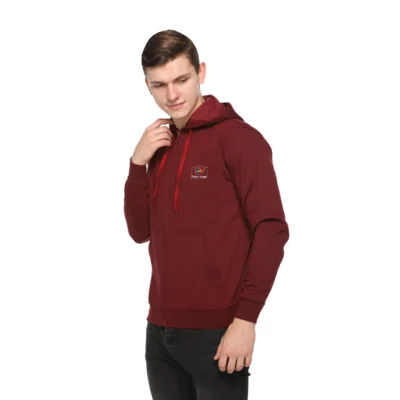 Buy Zero Degree Maroon Hoodie Sweatshirt in bulk for Corporate Gifting | Corporate Gyft