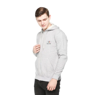 Buy Zero Degree White Hoodie Sweatshirt in bulk for Corporate Gifting | Corporate Gyft
