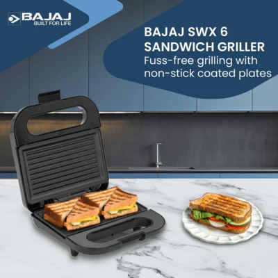 Buy Bajaj Sandwich Griller with Non-Stick Plates in bulk for Corporate Gifting | Corporate Gyft