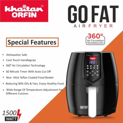 Buy Khaitan Air Fryer in bulk for Corporate Gifting | Corporate Gyft