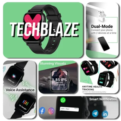 Buy Techcraft Smartwatch with Bluetooth Calling in bulk for Corporate Gifting | Corporate Gyft