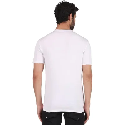 Buy Dri-Fit Round Neck T-Shirt - White in bulk for Corporate Gifting | Corporate Gyft