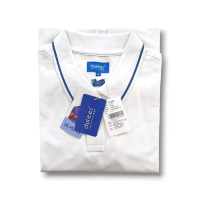 Buy Tipping Polo T-Shirt - Royal Blue in bulk for Corporate Gifting | Corporate Gyft