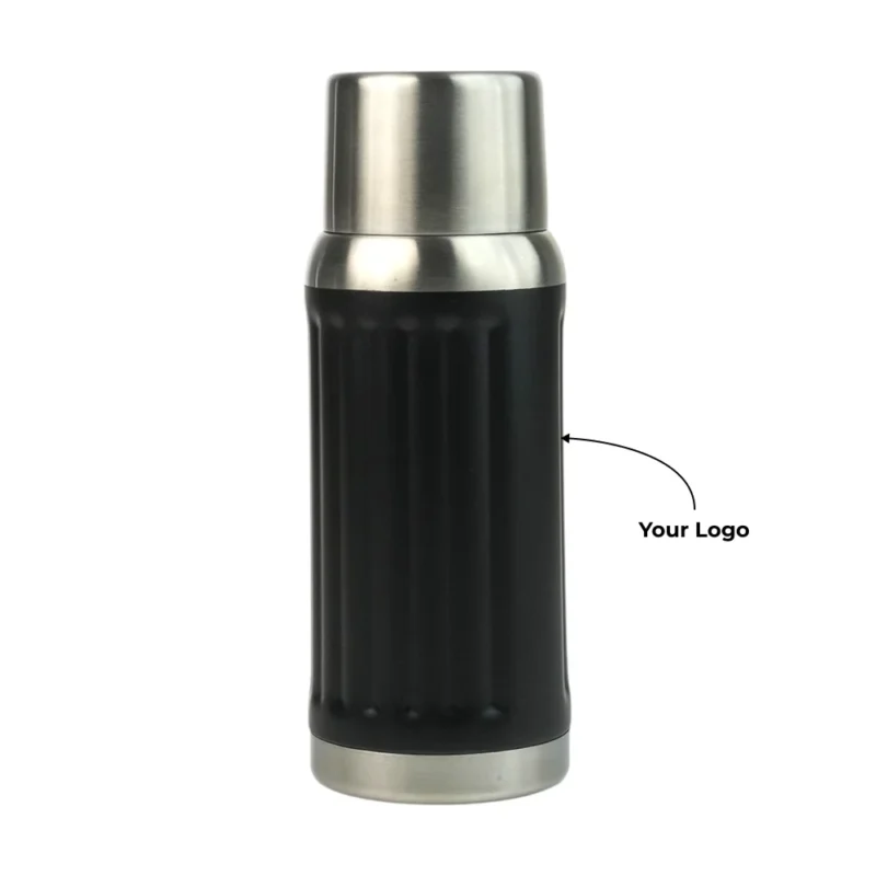 Buy Elegance Insulated Flask-Black in bulk for Corporate Gifting | Corporate Gyft