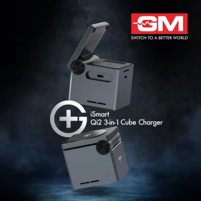 Buy G+ Magnetic 3-in-1 Wireless Charger in bulk for Corporate Gifting | Corporate Gyft