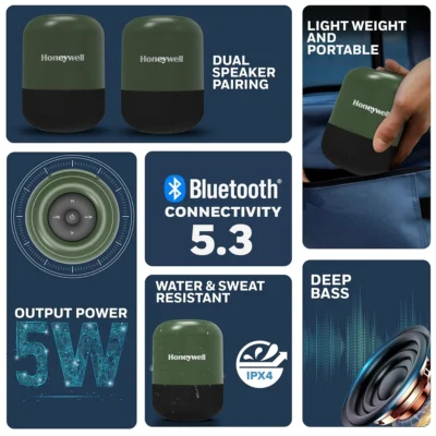 Buy Honeywell TWS Bluetooth Speaker in bulk for Corporate Gifting | Corporate Gyft