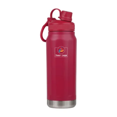 Buy Mark Flask with Handle-Red in bulk for Corporate Gifting | Corporate Gyft