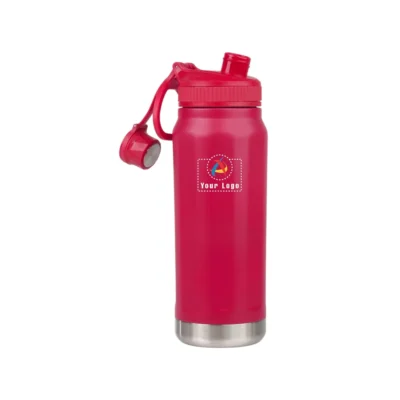 Buy Mark Flask with Handle-Red in bulk for Corporate Gifting | Corporate Gyft
