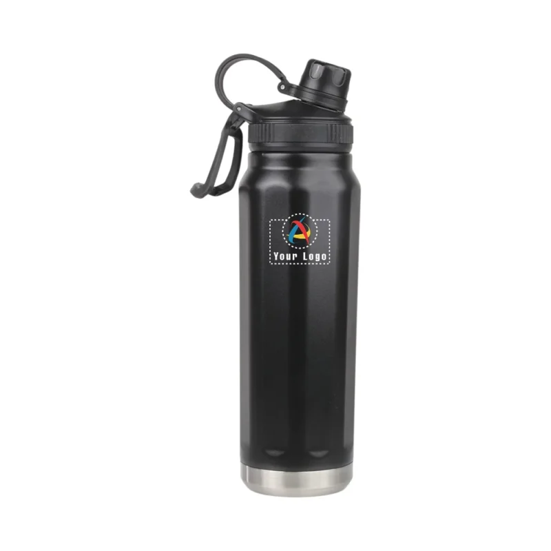 Buy Mark II Flask with Handle-Black in bulk for Corporate Gifting | Corporate Gyft