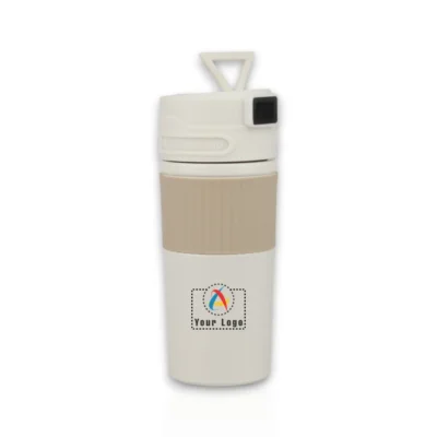 Buy Mocha Insulated Mug with Display-White in bulk for Corporate Gifting | Corporate Gyft