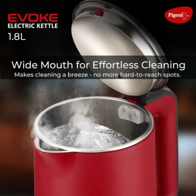 Buy Pigeon by Stovekraft Evoke Electric Kettle - Red in bulk for Corporate Gifting | Corporate Gyft
