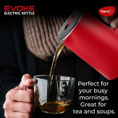 Buy Pigeon by Stovekraft Evoke Electric Kettle - Red in bulk for Corporate Gifting | Corporate Gyft
