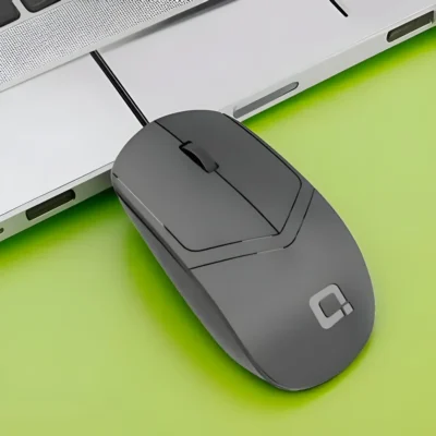 Buy Quantron Wired Optical Mouse in bulk for Corporate Gifting | Corporate Gyft