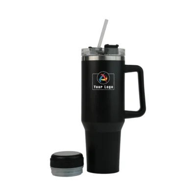 Buy Water Mug with Bluetooth Speaker-Black in bulk for Corporate Gifting | Corporate Gyft