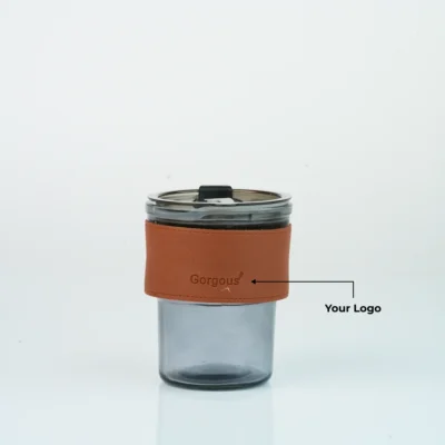Buy Silica Tumbler with Straw in bulk for Corporate Gifting | Corporate Gyft