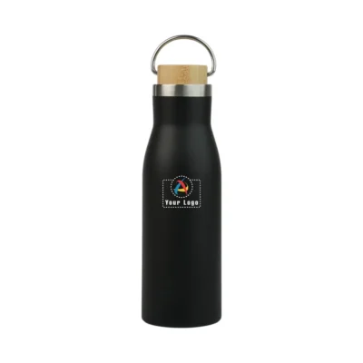 Buy Spring Flask with Wooden Cap in bulk for Corporate Gifting | Corporate Gyft