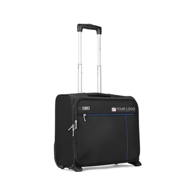Buy VIP Polyester Briefcase with Wheels in bulk for Corporate Gifting | Corporate Gyft