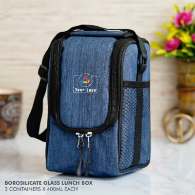 Buy Premium Borosilicate Glass Lunch Box in bulk for Corporate Gifting | Corporate Gyft