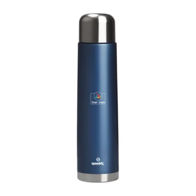 Buy Flasq Double Wall Steel Bottle - Blue in bulk for Corporate Gifting | Corporate Gyft