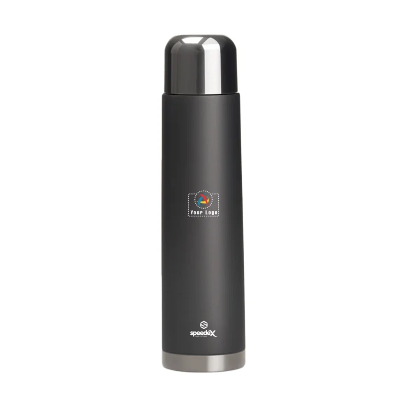 Buy Flasq Double Wall Steel Bottle - Grey in bulk for Corporate Gifting | Corporate Gyft
