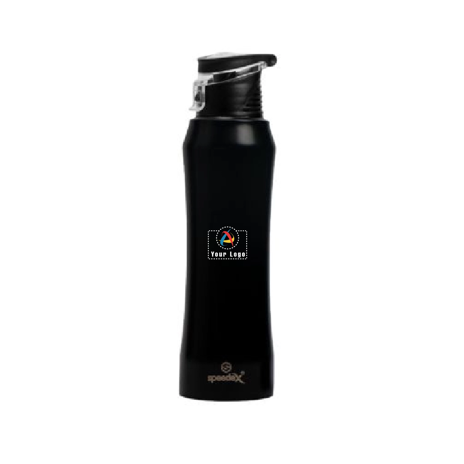 Buy Glacia Stainless Steel Bottles - Black in bulk for Corporate Gifting | Corporate Gyft