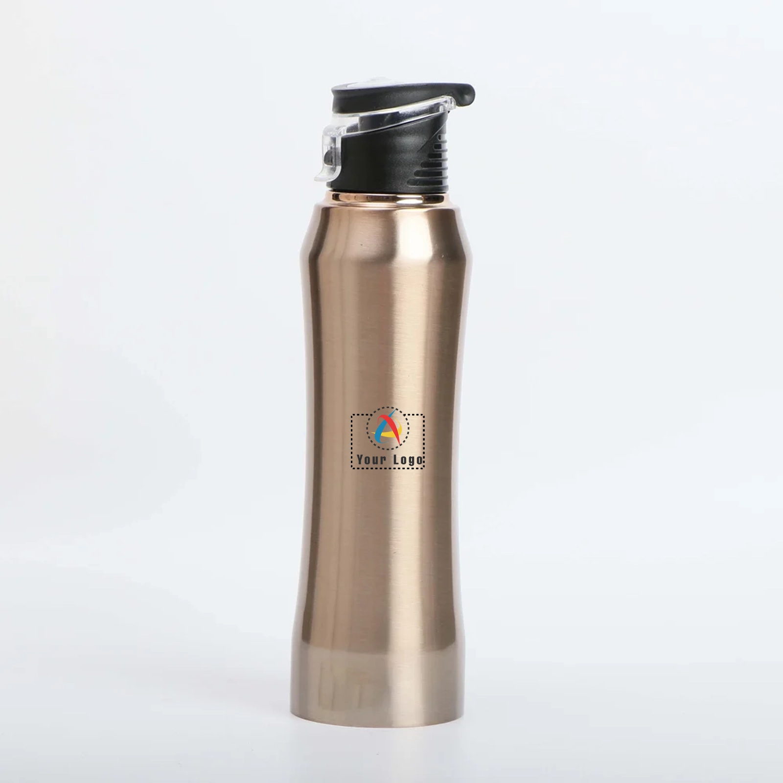 Buy Glacia Stainless Steel Bottles - Copper Gold in bulk for Corporate Gifting | Corporate Gyft