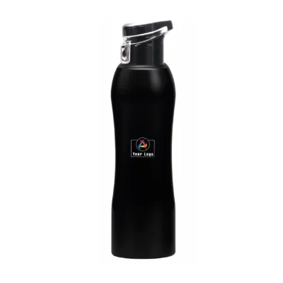 Buy Hydrate Stainless Steel Water Bottle - Black in bulk for Corporate Gifting | Corporate Gyft