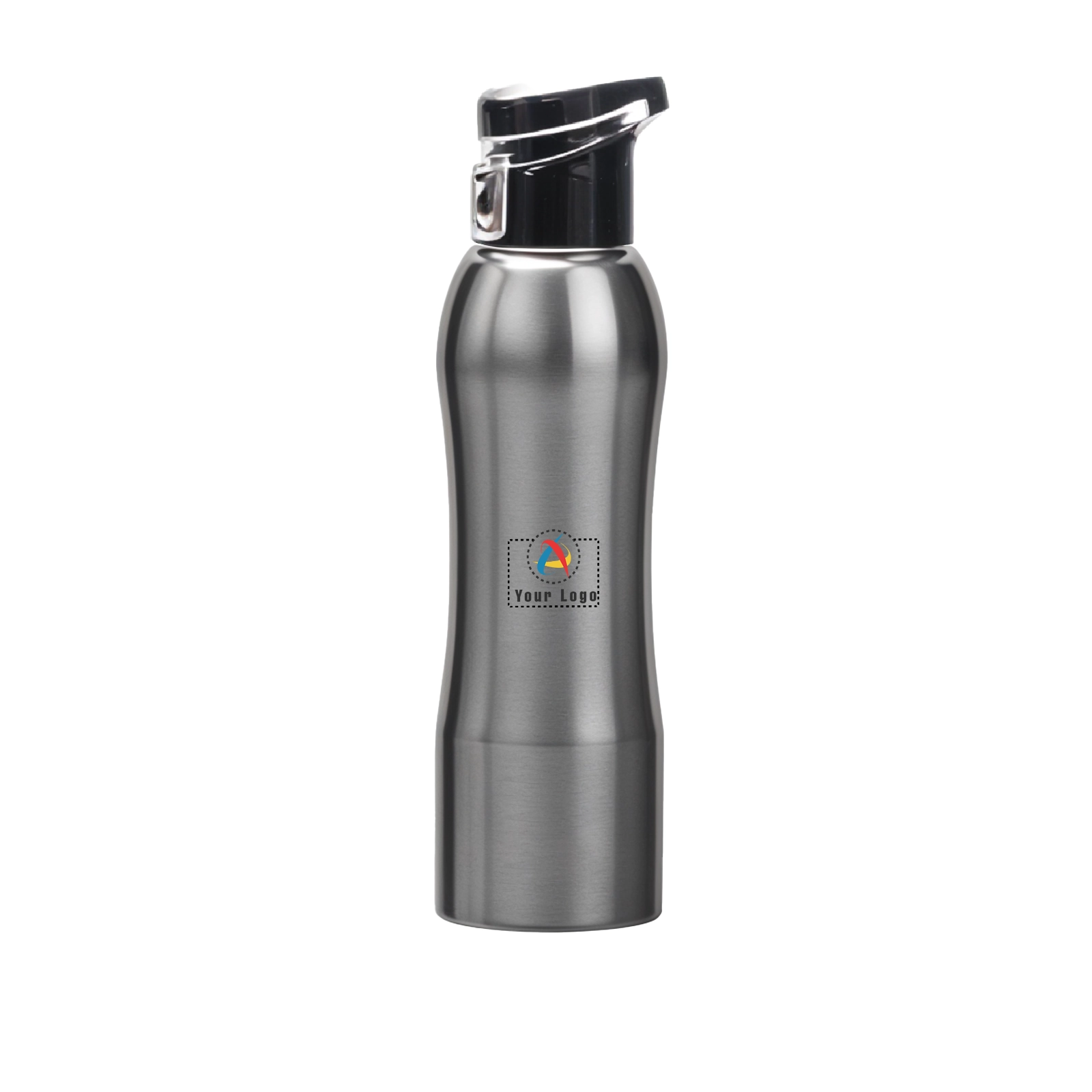Buy Hydrate Stainless Steel Water Bottle - Silver in bulk for Corporate Gifting | Corporate Gyft