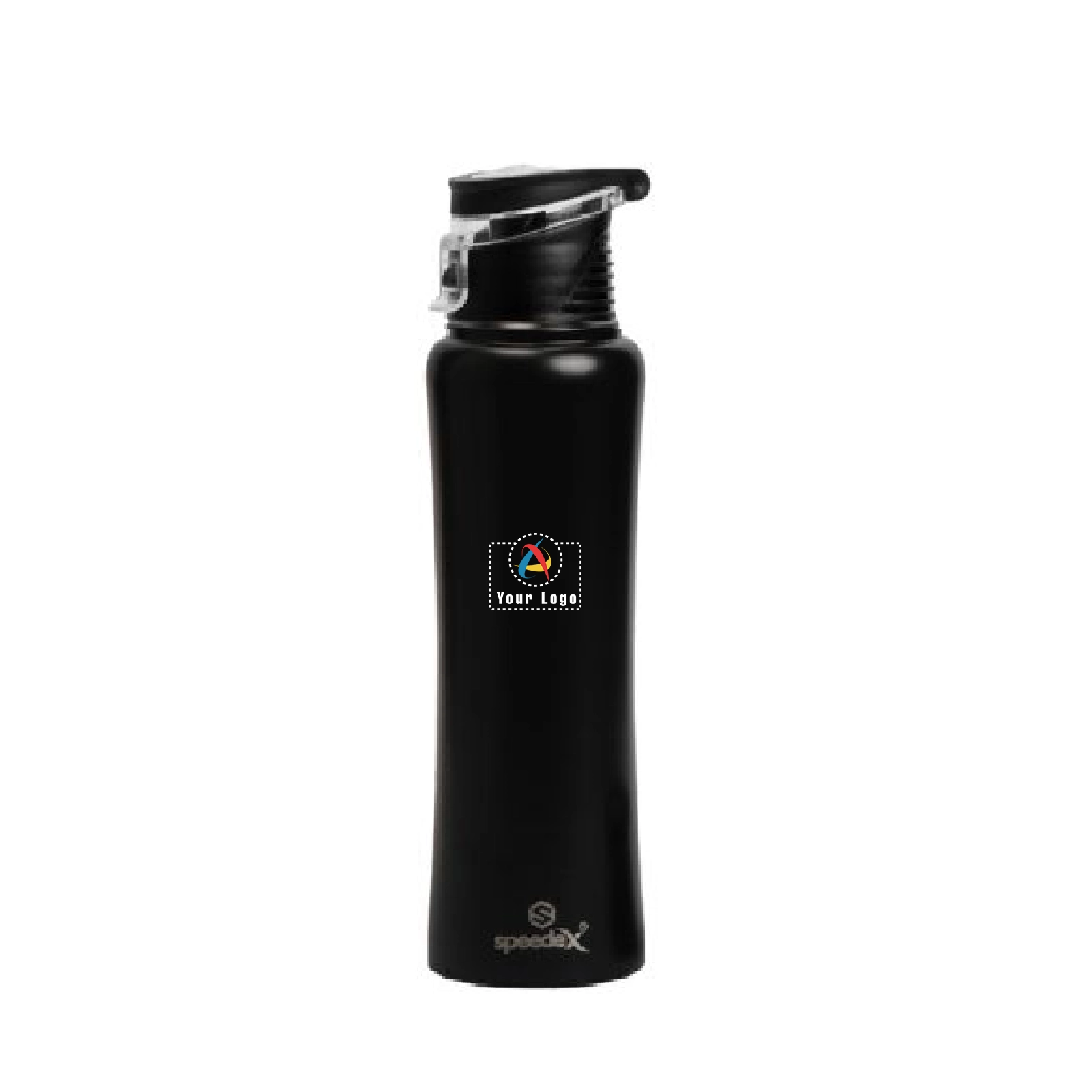 Kurvey Stainless Steel Bottle - Black Buy Kurvey Stainless Steel Bottle - Black in bulk for Corporate Gifting | Corporate Gyft