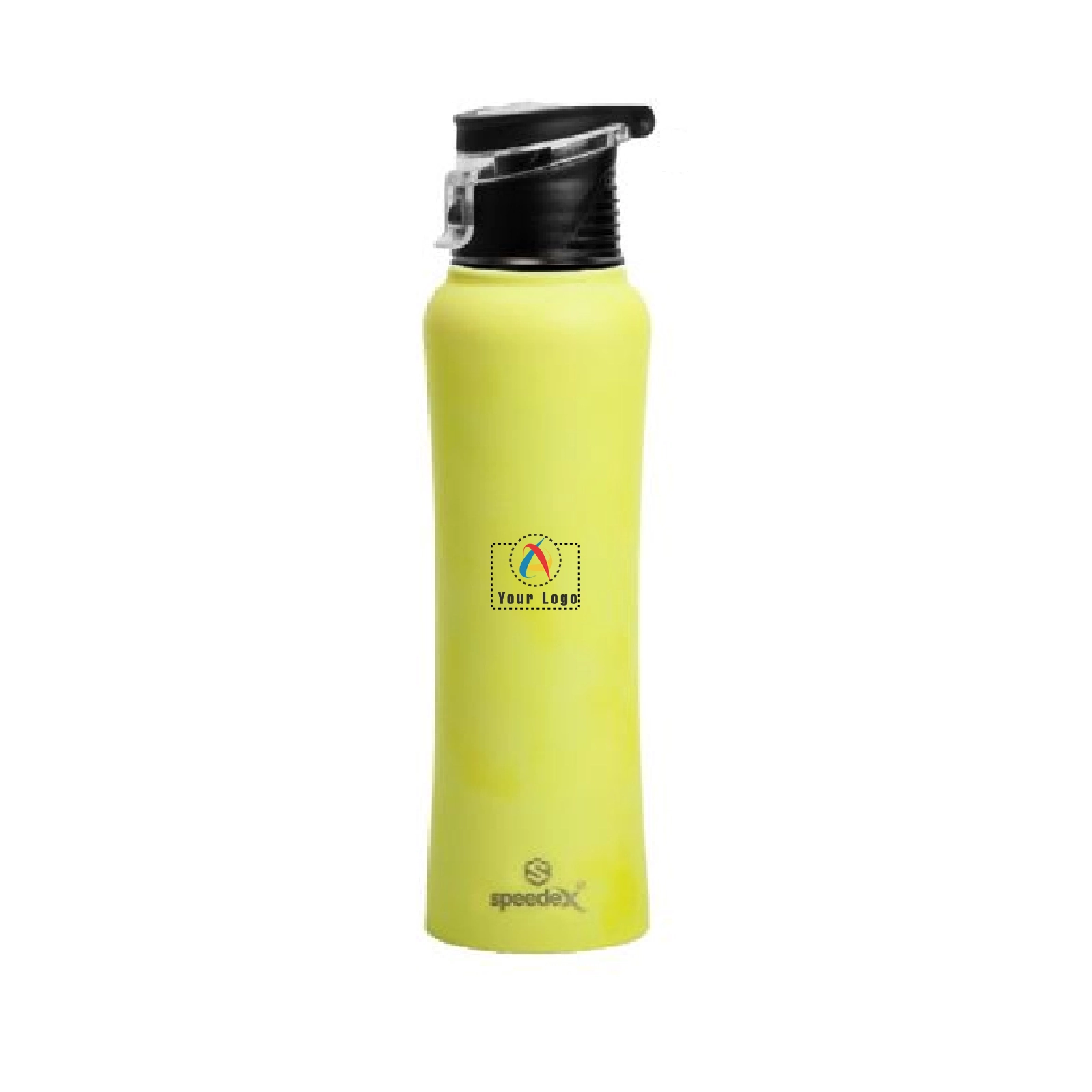 Buy Kurvey Stainless Steel Bottle - Yellow in bulk for Corporate Gifting | Corporate Gyft