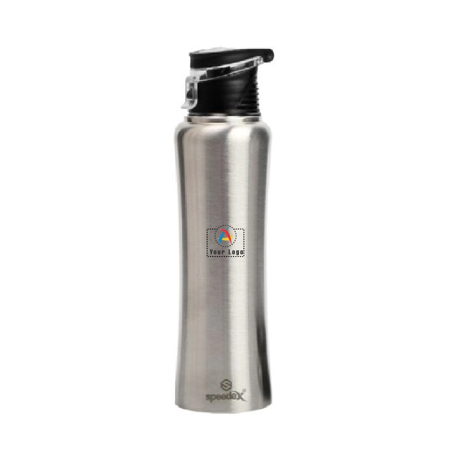 Buy Kurvey Stainless Steel Bottle - Silver in bulk for Corporate Gifting | Corporate Gyft