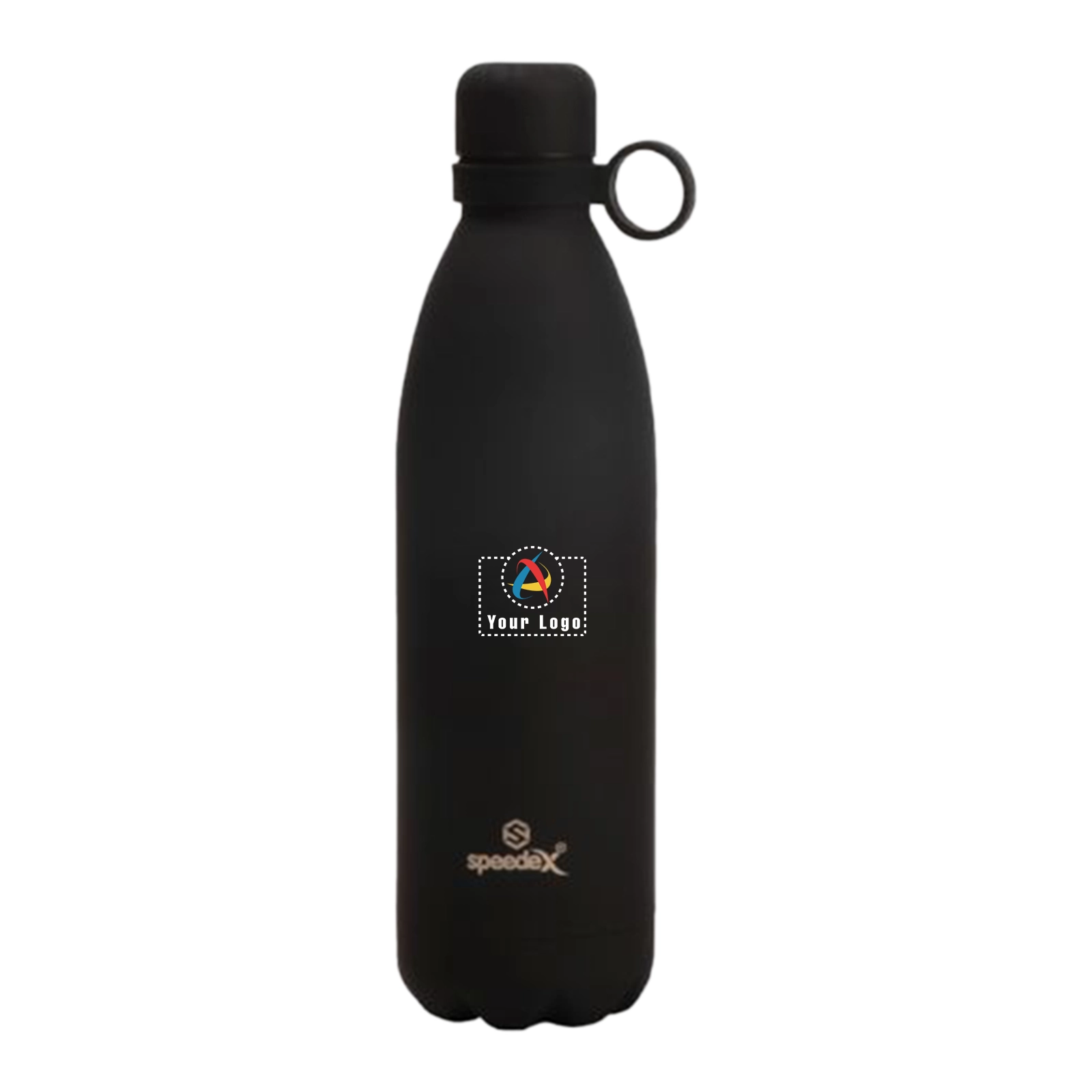 Nightingale Double Wall Steel Bottle - Black Buy Nightingale Double Wall Steel Bottle - Black in bulk for Corporate Gifting | Corporate Gyft