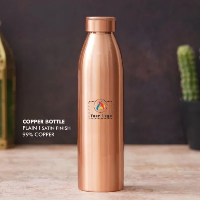 Buy Insulated Satin Copper Bottle in bulk for Corporate Gifting | Corporate Gyft