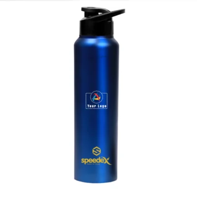 Buy Simplex Stainless Steel Bottle - Dark Blue in bulk for Corporate Gifting | Corporate Gyft