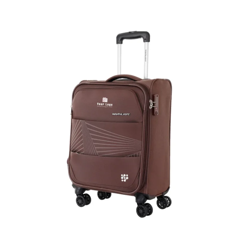 Buy Kamiliant Griffin Soft Trolley - Brown in bulk for Corporate Gifting | Corporate Gyft