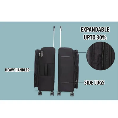 Buy Kamiliant Vector CLX Trolley - Black in bulk for Corporate Gifting | Corporate Gyft