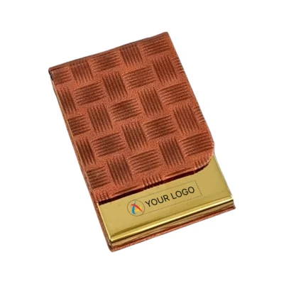 Buy Gold Plated RFID Card Holder in bulk for Corporate Gifting | Corporate Gyft