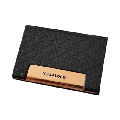 Buy Rose Gold PVD Coated Card Holder in bulk for Corporate Gifting | Corporate Gyft