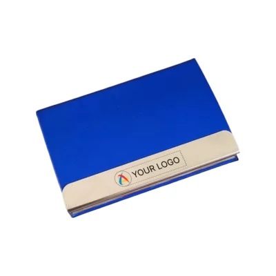 Buy Blue RFID-Protected Card Holder in bulk for Corporate Gifting | Corporate Gyft