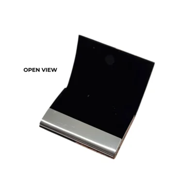 Buy Brown Striped Executive Card Holder in bulk for Corporate Gifting | Corporate Gyft