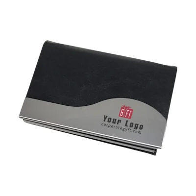 Buy Modern Steel Finish Card Holder in bulk for Corporate Gifting | Corporate Gyft